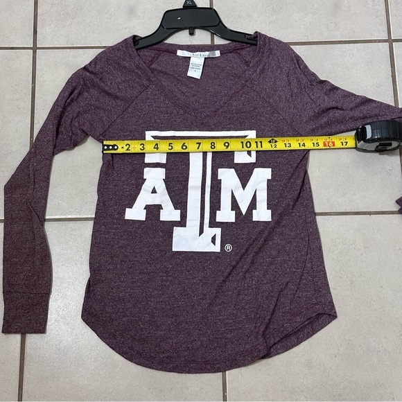 ATM aggies Women long sleeve fan shirt size small‎ - Picture 6 of 7